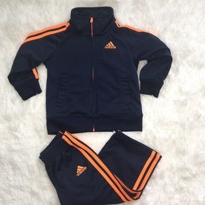 Adidas boys track suit